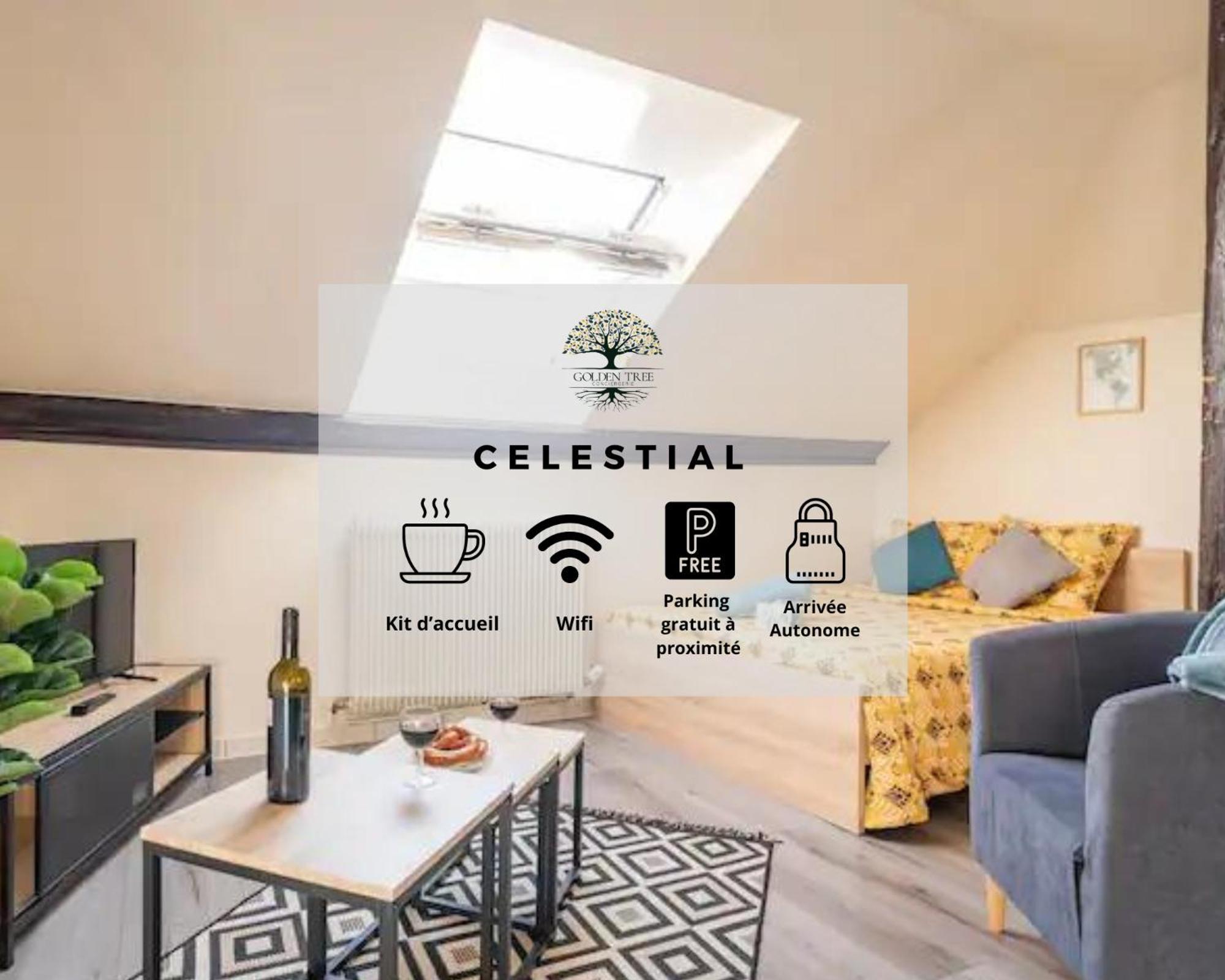 Celestial - Golden Tree - Wifi - 20Min St-Croix & Center Parcs Apartment Sarrebourg Ngoại thất bức ảnh